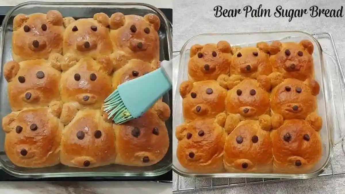 Resep Bear Palm Sugar Bread Buat Hidangan Lebaran di Rumah, Dijamin Bakal Disukai Tamu