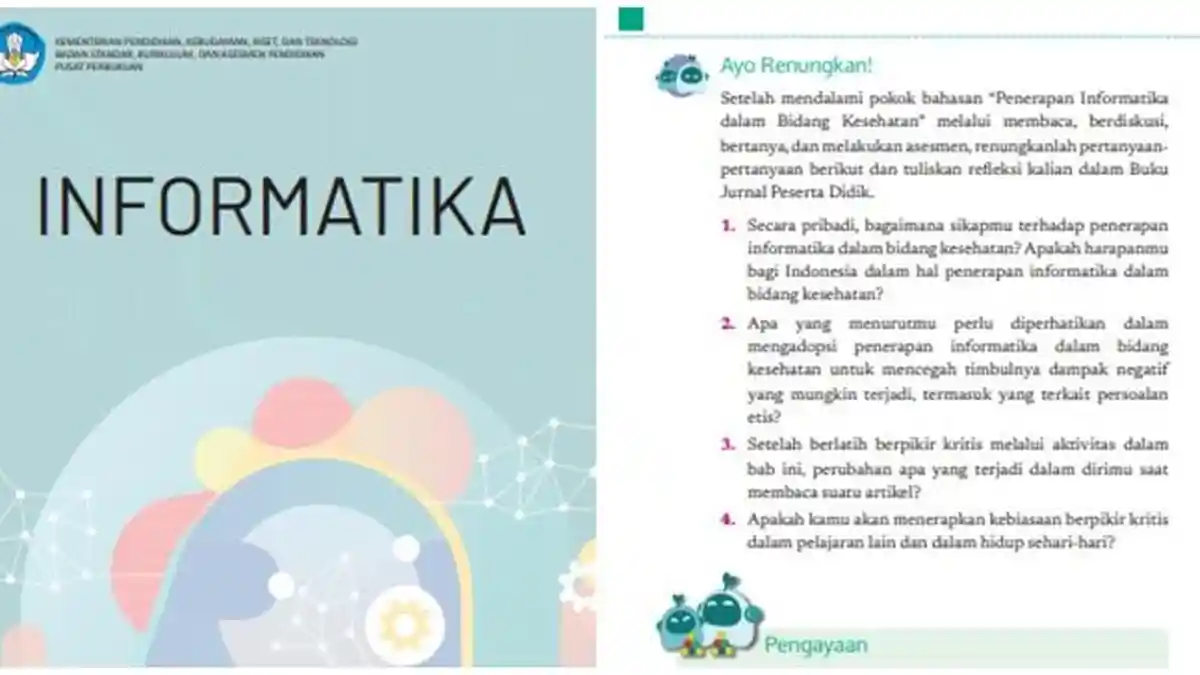 Kunci Jawaban Informatika Kelas 11 SMA Halaman 138 Kurikulum Merdeka