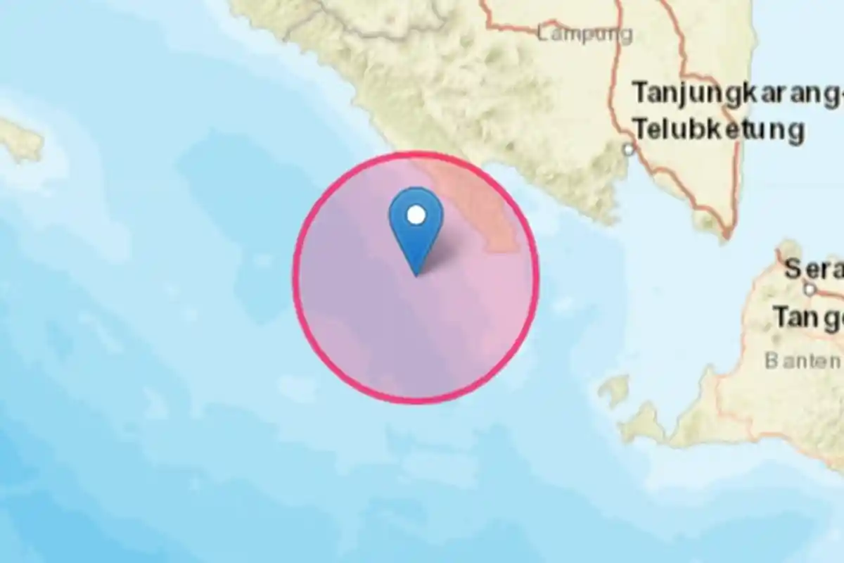 Gempa Terkini Siang Ini Jumat 12 Agustus 2022, Baru Saja Guncang Lampung, Info BMKG Magnitudonya