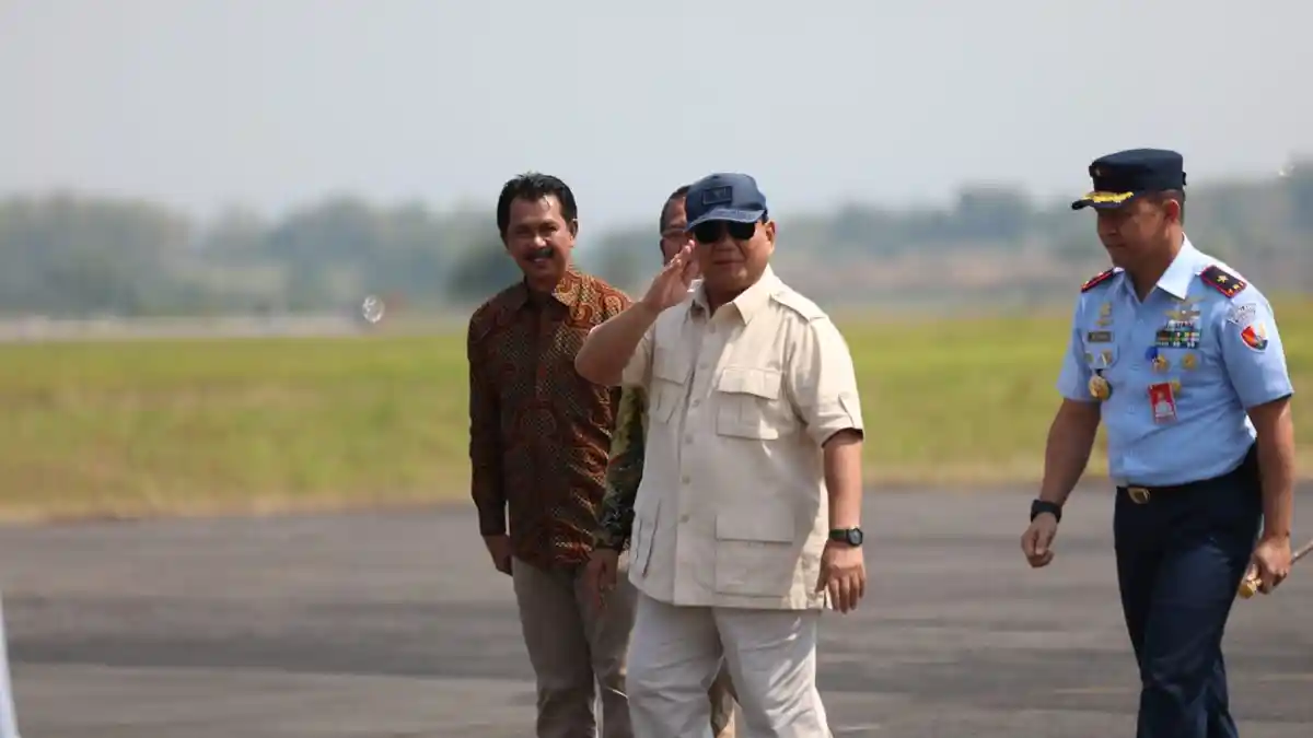 Prabowo Subianto Hadiri Harlah PKB di Stadion Manahan Solo