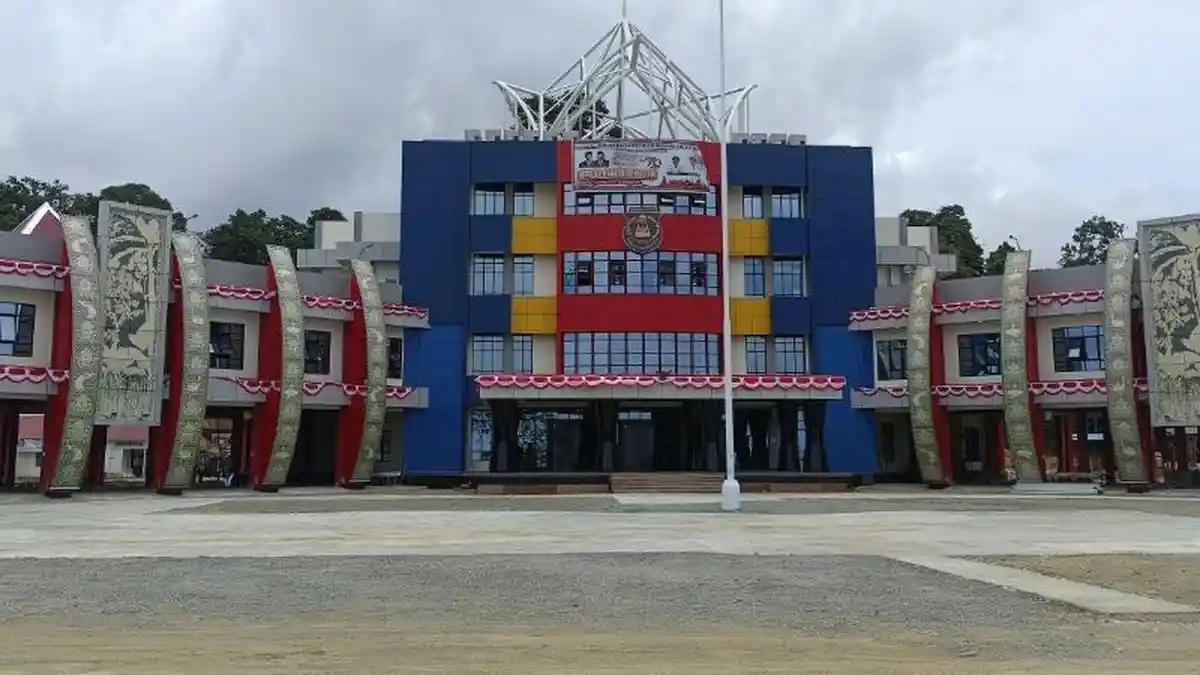 Berikut Progres Pembangunan Kantor Bupati Mansel Papua Barat