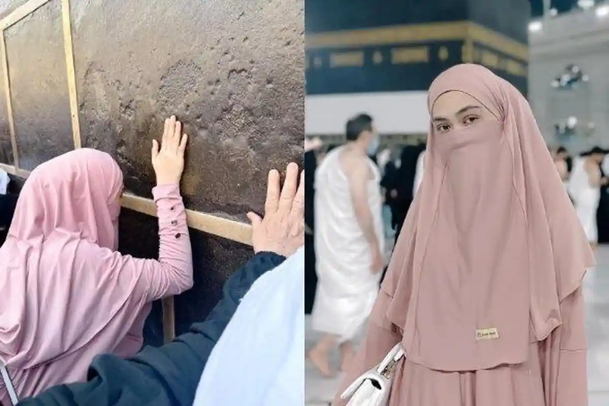 Ria Ricis Cium Hajar Aswad saat Berhaji, Tulis Pengakuan Banyak Dosa
