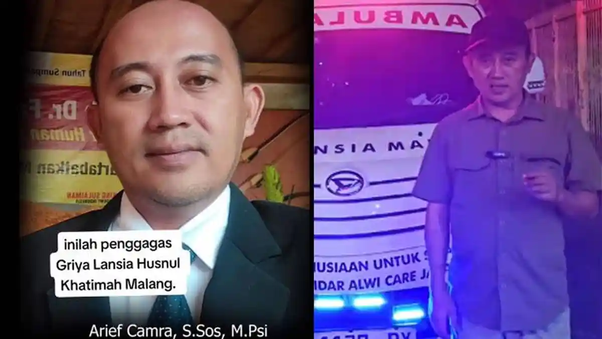 Sosok Arief Camra Viral Tampung Lansia Terlantar, Punya Aturan Tegas ...