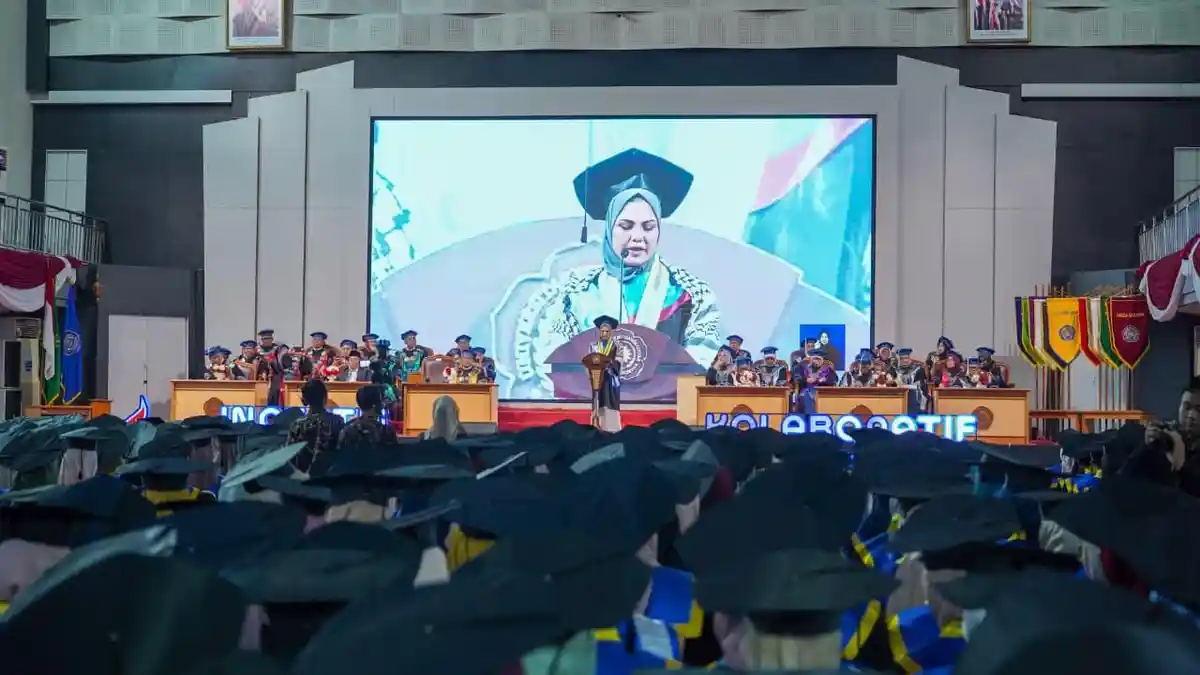 Mahasiswa Gaza Palestina Wisuda di UMP, Bangga Bisa Kuliah dan Dapat Beasiswa