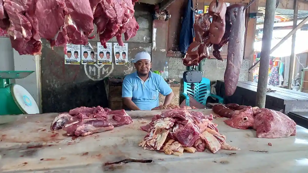 Harga Tulang Iga Sapi di Pasar Tradisional Palu Melonjak 2 Hari Jelang Ramadhan 2021