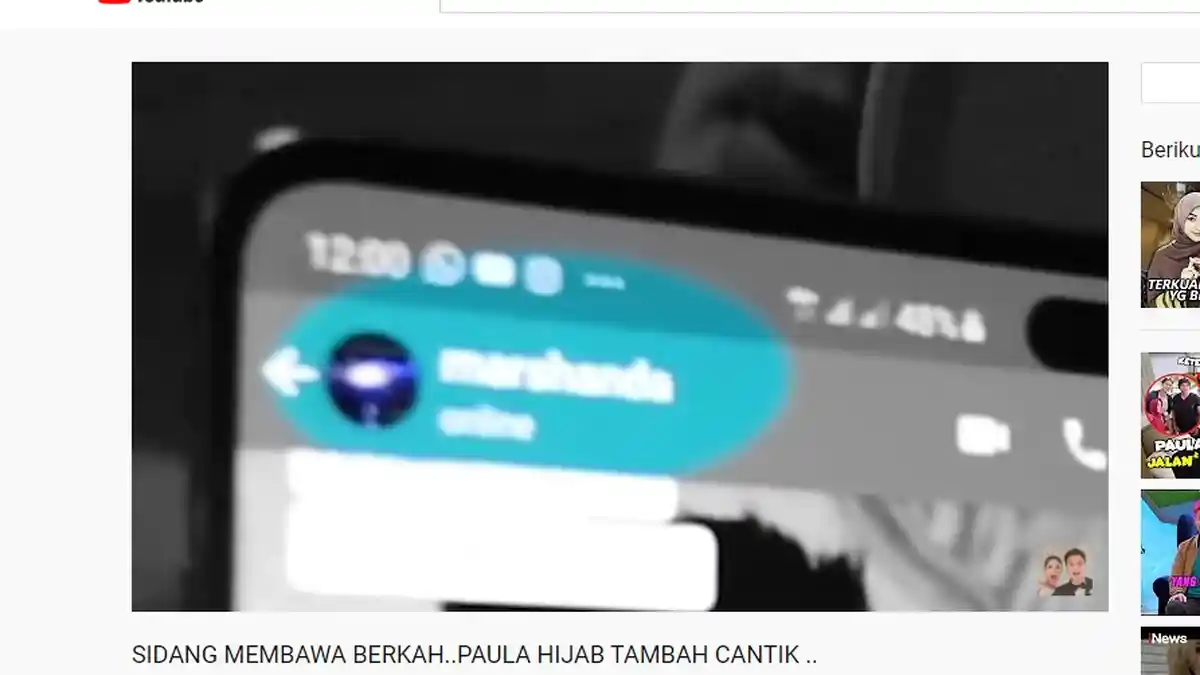 Baim Wong Terciduk Chat dengan Marshanda di Pengadilan, Paula Verhoeven Langsung Bersikap Begini