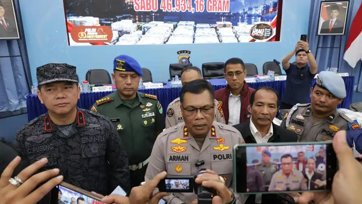 Gebrakan Dua Pekan Irjen Arman: Ratusan Kilo Narkotika Disita