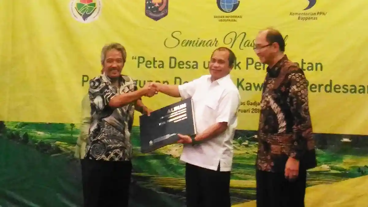 Peta Desa se-Indonesia Ditarget Selesai Tahun Ini