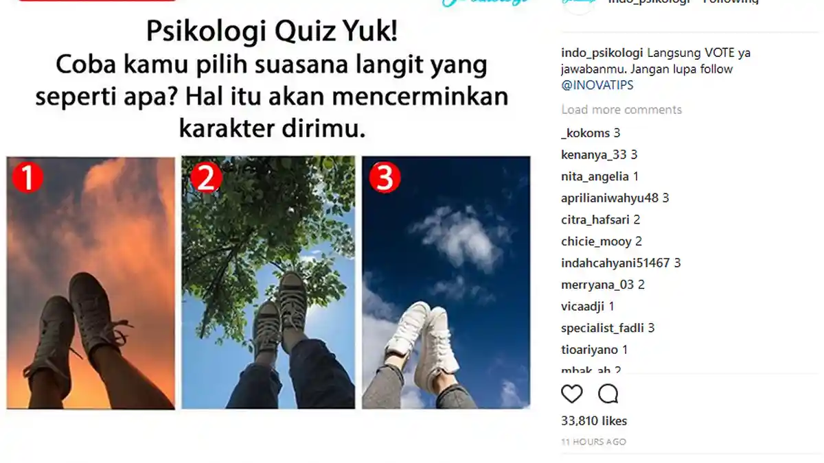 Tes Psikologi Yuk, Suasana Langit Ini Cerminkan Karaktermu Lho