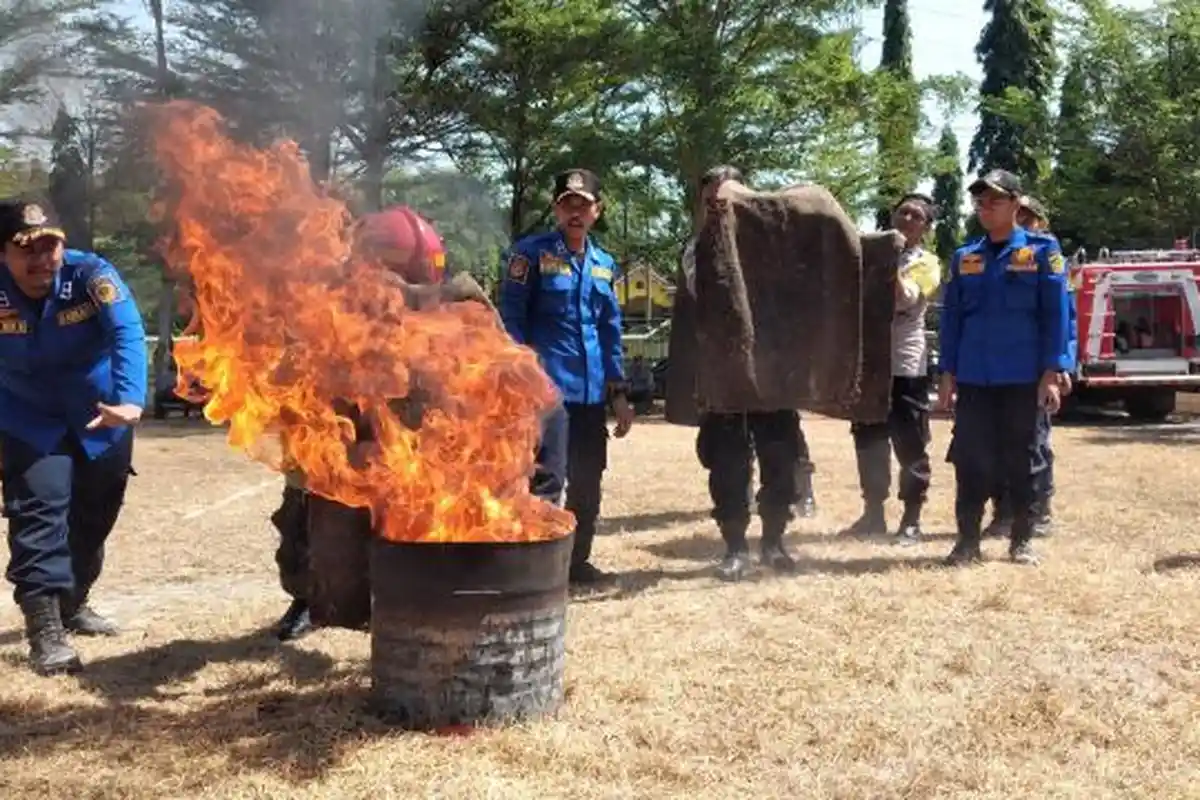 Musim Kemarau di Kabupaten Madiun Rentan Terjadi Kebakaran, Dipicu Banyak yang Bakar Sampah
