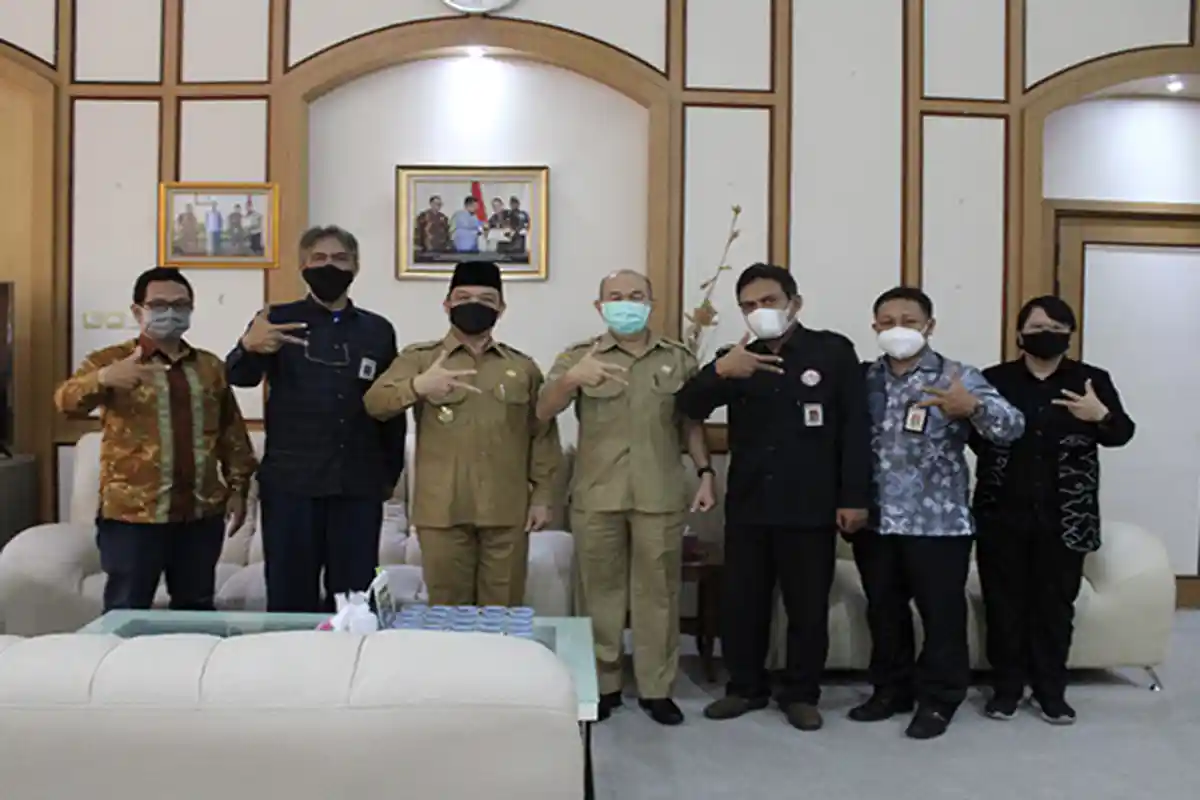 KPID Kalbar Sampaikan Migrasi Siaran Analog ke Siaran Digital kepada Wagub Kalbar