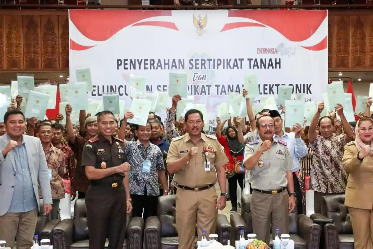 1 Juta Bidang Tanah di Jateng Belum Sertifikasi, Pemprov Jateng Dukung Tuntas di 2024
