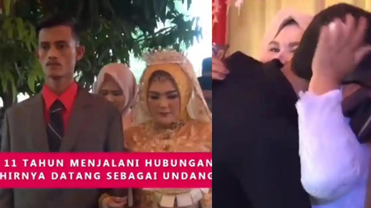 Pacaran 11 Tahun Tapi Nikahnya Sama Orang Lain, Pria Ini Tetap Nekat Hadiri Nikahan Mantan & Nangis