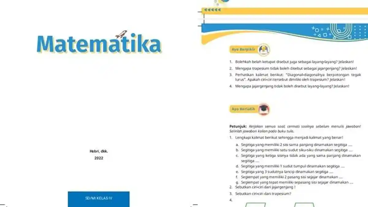 Kunci Jawaban Soal Matematika Kelas 4 SD/MI Halaman 165 Kurikulum Merdeka