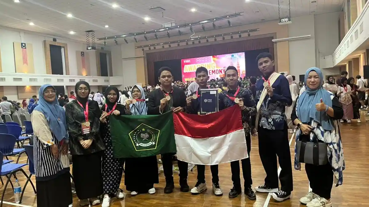 MAN 1 Sabet Medali Perak Internasional, Usung Karya Berjudul Automated Live Agriculture Monitor 