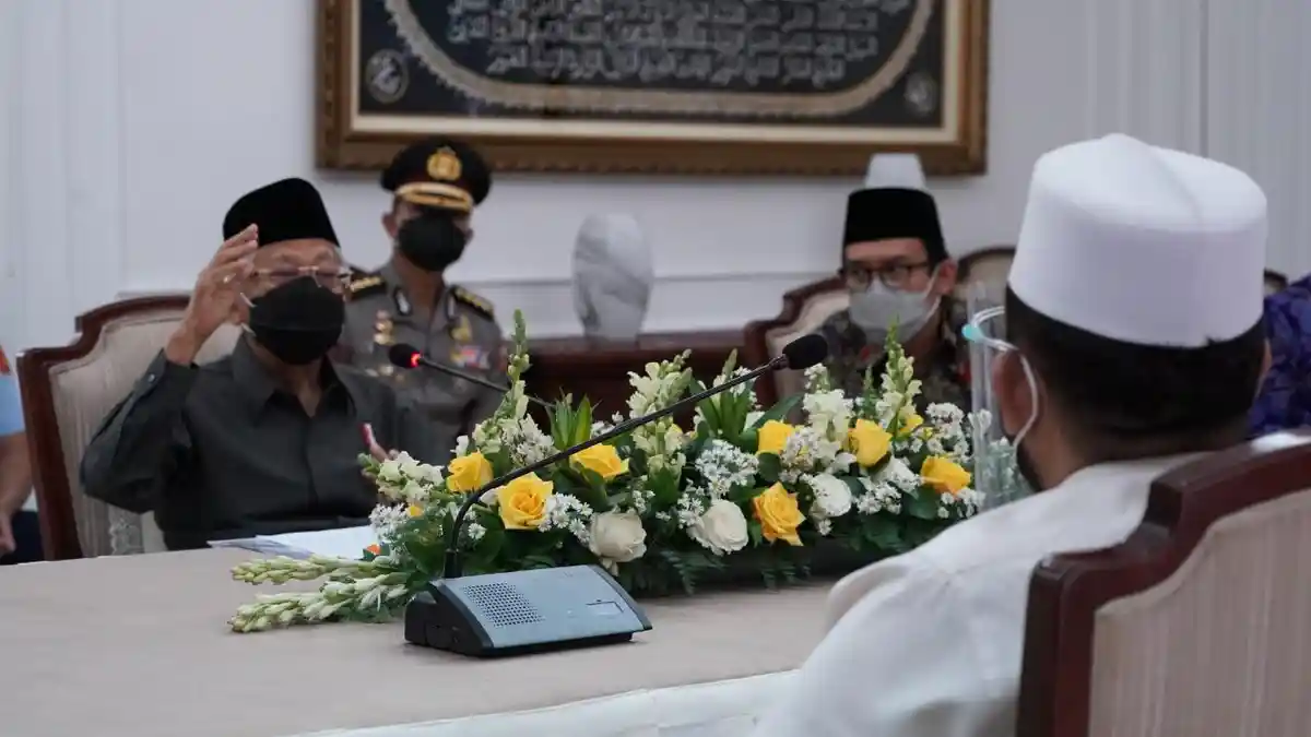 Terima Perwakilan Rabithah Alawiyah, Wapres Sebut Ormas Islam Harus Bisa Memperkuat Ekonomi Umat