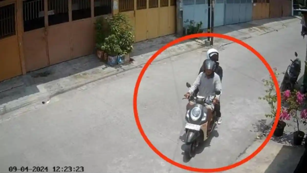 Kasus Pencurian Motor di Mandala yang Terekam CCTV, Netizen Sebut Medan Tak Aman