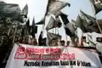 Demo Bela Kehormatan Nabi Muhammad
