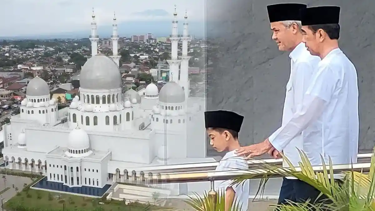 Pengamat Komentari Jokowi dan Ganjar Salat Jumat Bareng di Masjid Raya Sheikh Zayed Solo