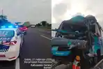 Kecelakaan Hari Ini di Tol Tangerang-Merak! Bus Tabrak Truk Trailer, Dua Orang Luka-Luka