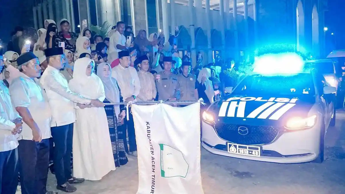 Wakil Bupati Aceh Timur Lepas 247 JCH ke Asrama Haji