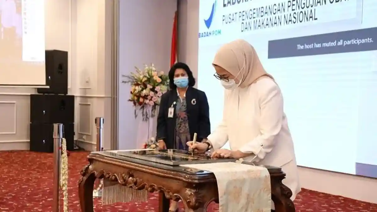 BPOM Resmikan Laboratorium Biohazard Untuk Percepatan Uji Spesimen Covid-19