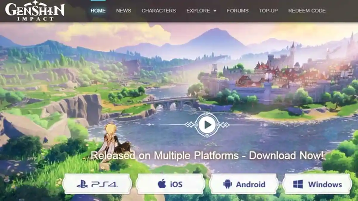 Download Game Genshin Impact Android, IOS, PlayStation 4 & PC, Game Action RPG Online Terbaru