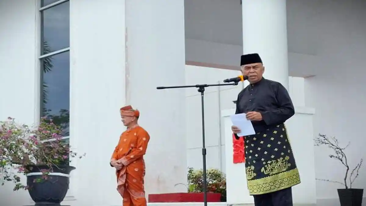 Bupati Wan Siswandi Jadi Irup Peringatan Hari Jadi ke 22 Provinsi Kepri di Natuna