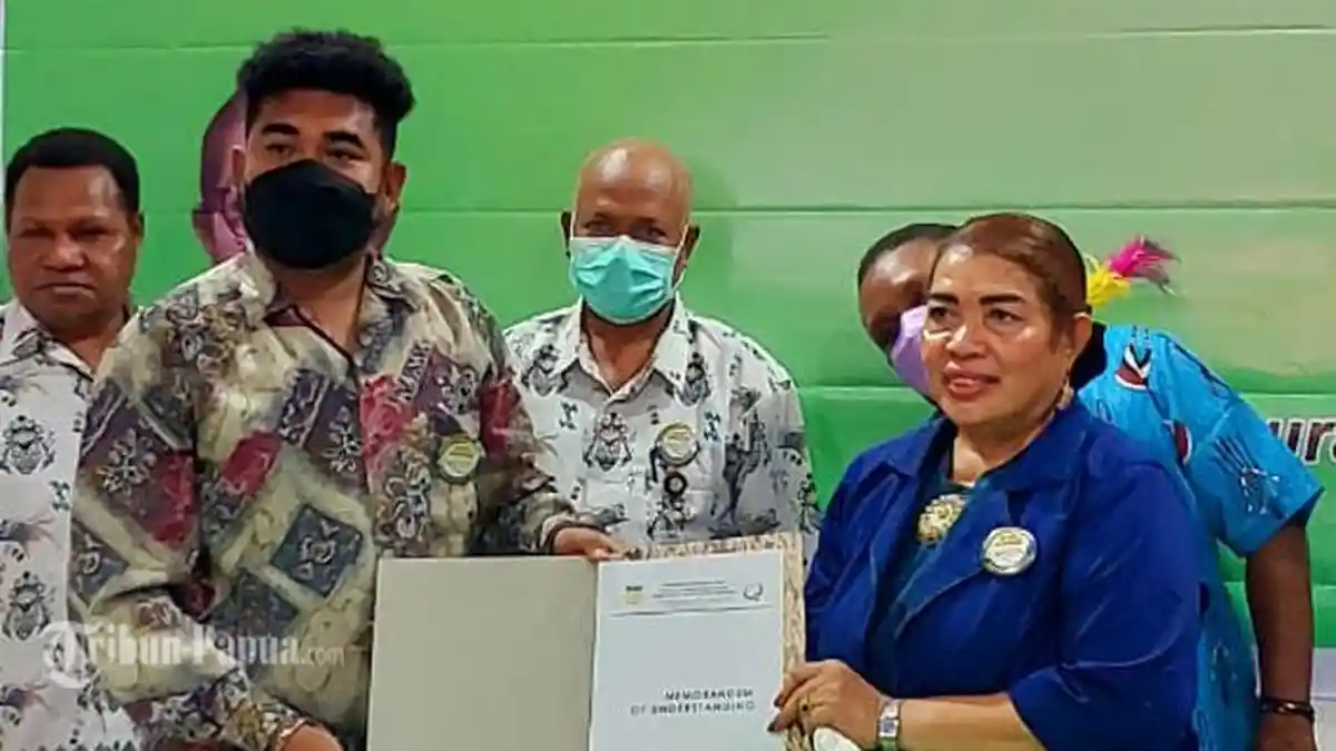 RSUD Abepura Launching Internal BLUD dan MoU dengan Rumfararur Production