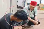 Dikira Paket Makanan, Pencuri 8 Outdoor AC RSMH Palembang Kaget Ternyata Dapat Borgol dari Polisi