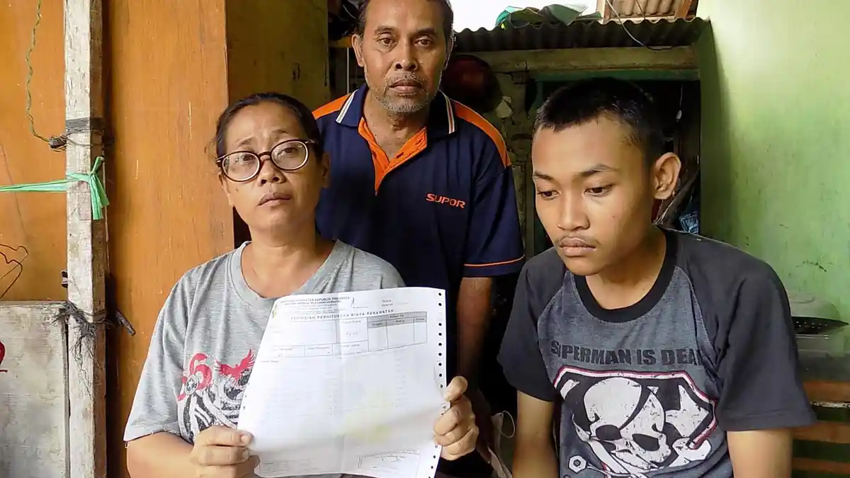 Remaja Korban Pembacokan Jl Suratmo Tanggung Biaya RS Rp9,8 Juta, Ortu Berharap Dapat Donasi