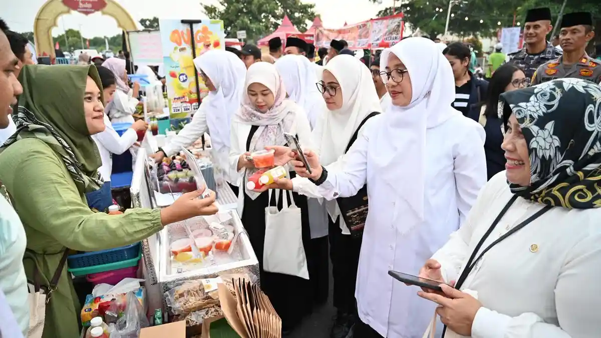 Ngerandu Buko Banyuwangi, Pasar Takjil Ramadan Suguhkan Aneka Kuliner Khas