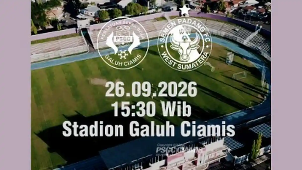 Link Live Streaming PSGC Ciamis vs Semen Padang, Ezechiel dan Spaso Adu ...