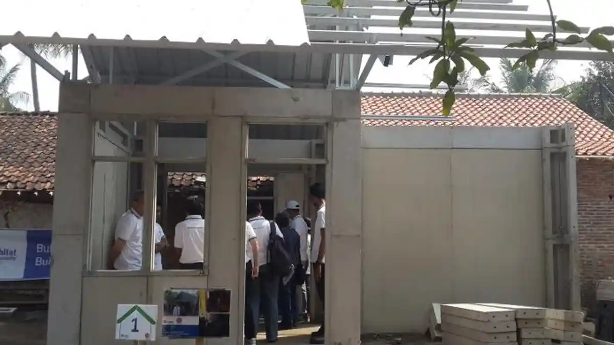 Rumah Bikinan Indocement Hanya Rp 35 Juta Per Unit