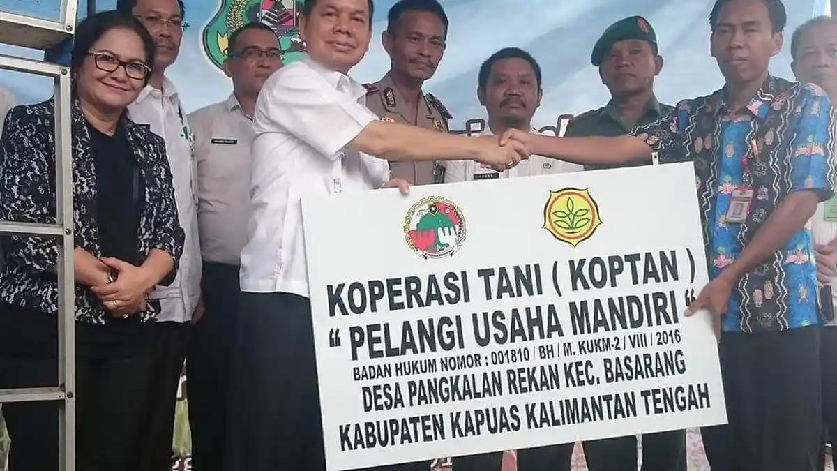 Nah, Koperasi untuk Petani Bertambah Lagi di Kapuas