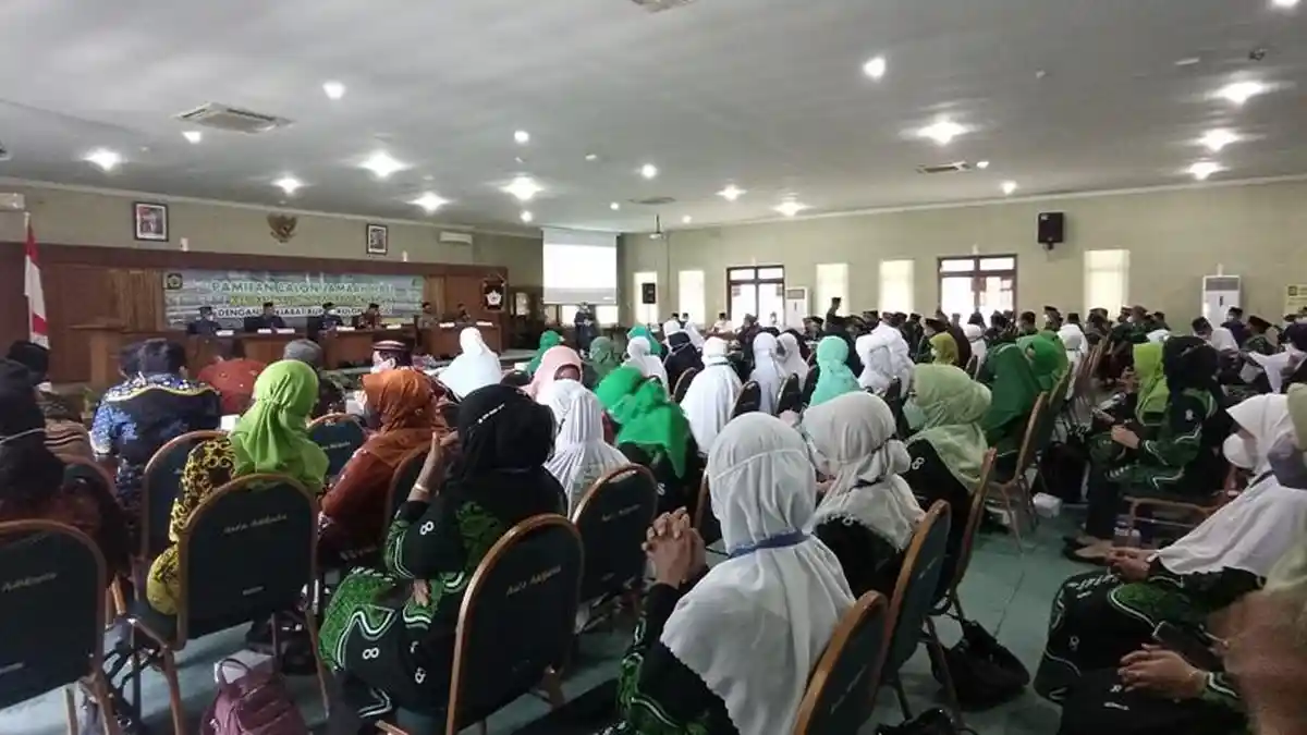 Ratusan Calon Jemaah Haji Asal Kulon Progo Telah ikuti Bimbingan dan Pembinaan