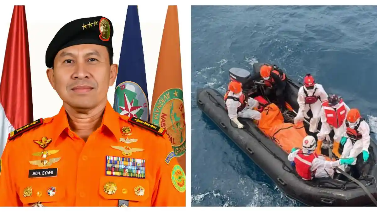 Profil Marsdya Mohammad Syafii, Kepala Basarnas yang Pimpin Evakuasi ...