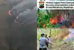 Dirilis BNPB, Ini Video dari Udara Penampakan Hutan Gunung Lawu yang Terbakar