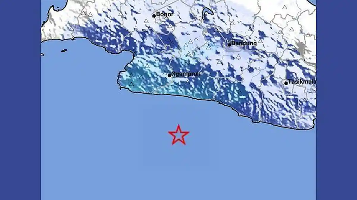 Update Gempa Terkini di Sukabumi, Ternyata Berkekuatan M4,7 Dirasakan hingga Garut dan Cianjur