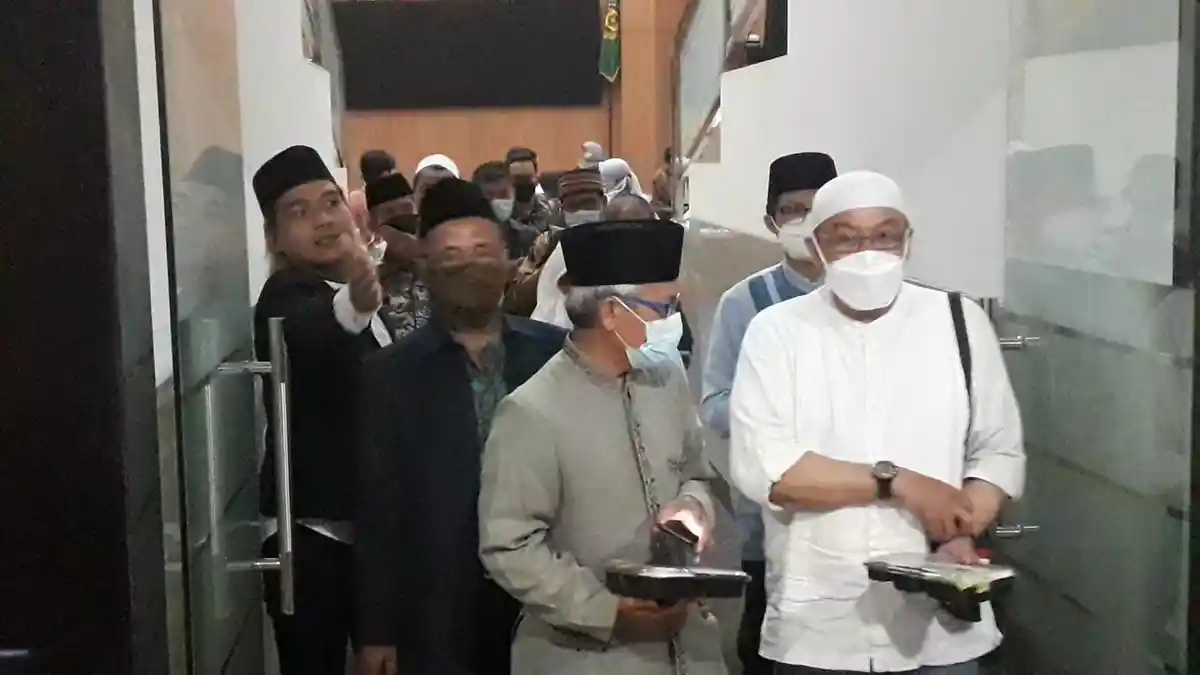 Minta HRS Dibebaskan Tanpa Syarat, Alumni 212 Suarakan Aspirasi di Kantor DPRD Kabupaten Bogor