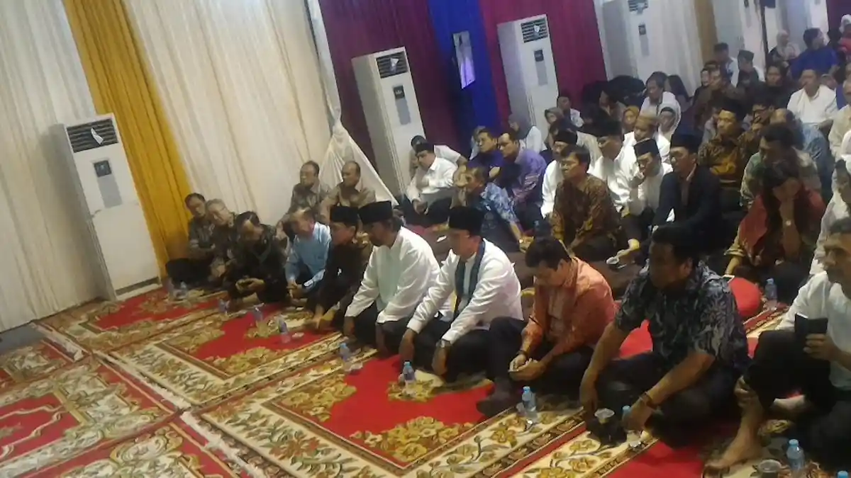 Ahok Tausiyah Ramadan di Depan Setya Novanto dan Surya Paloh