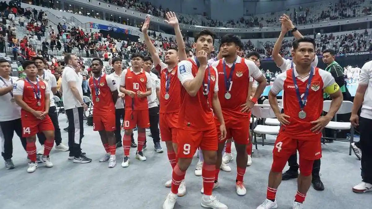 Ranking FIFA Timnas Futsal Indonesia Naik Usai Jadi Runner-Up AFC Asian Cup 2026