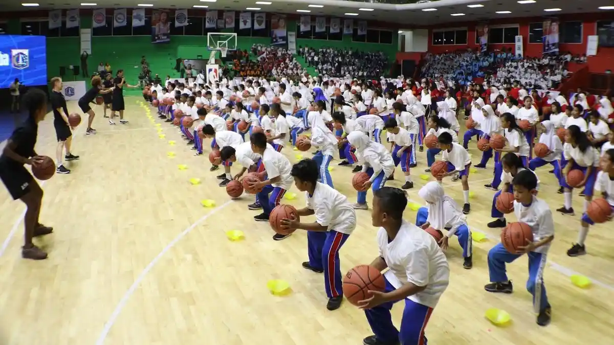 Kurikulum Jr NBA akan Diterapkan di 3.100 Sekolah di Jakarta