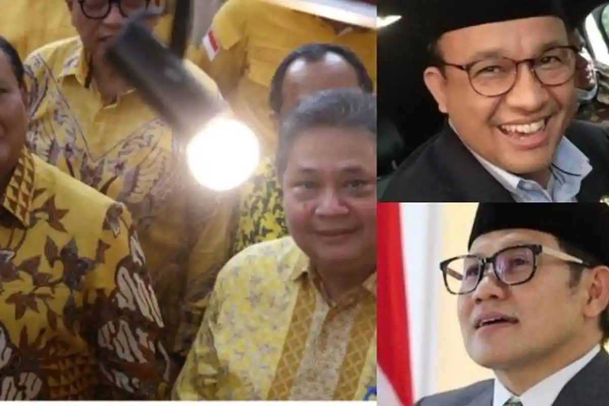 Heboh Cak Imin Jadi Cawapres Anies Baswedan, Reaksi Muhaimin Iskandar, Respon Prabowo dan Airlangga