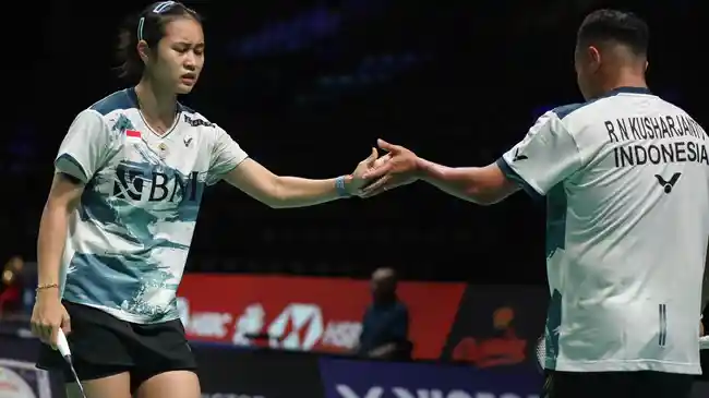 Terhenti di Babak Pertama, Rehan Naufal/Lisa Ayu Ungkap Penyebab Kekalahan dari Ganda Korea Selatan