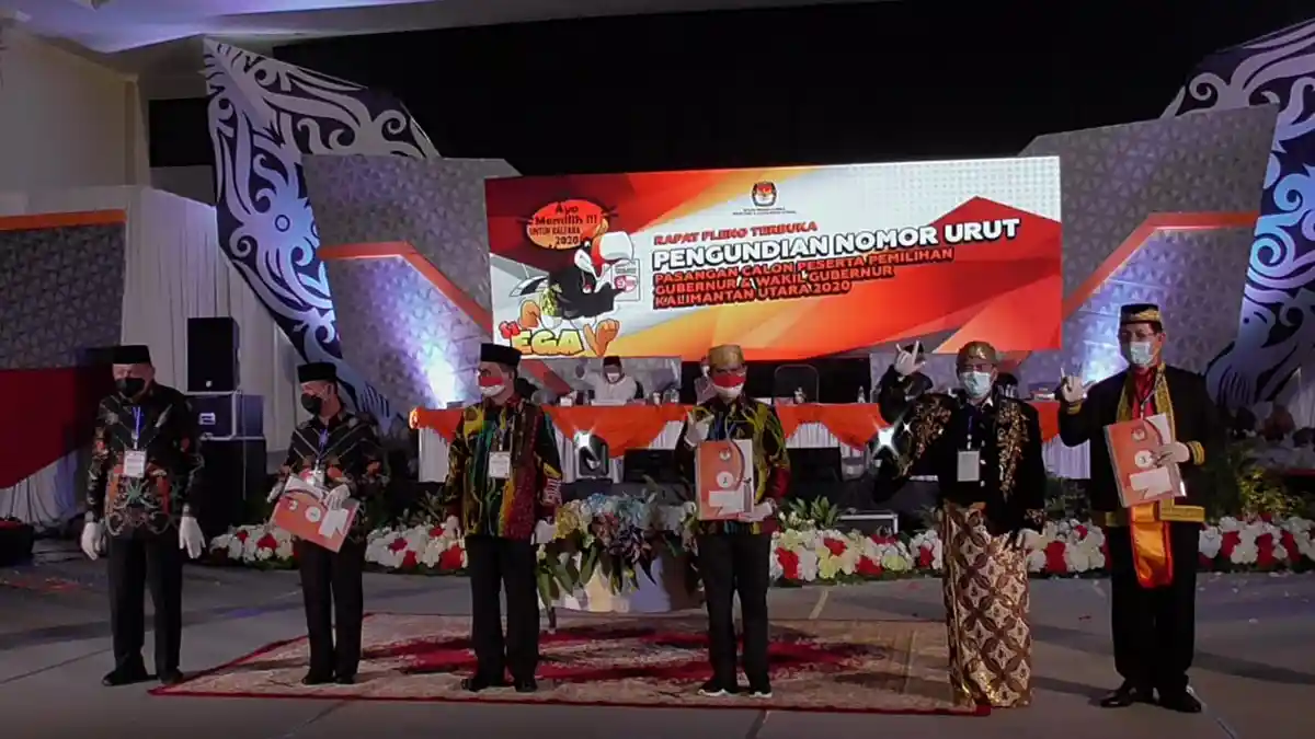Berikut Awal Dana Kampanye Tiga Paslon Gubernur dan Wakil Gubernur Kaltara