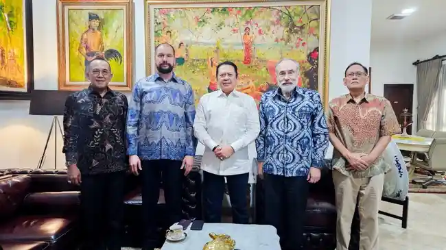 Bamsoet Dorong Peningkatan Kerja Sama Migas Saat Bertemu Ketua Business Council Russia-Indonesia