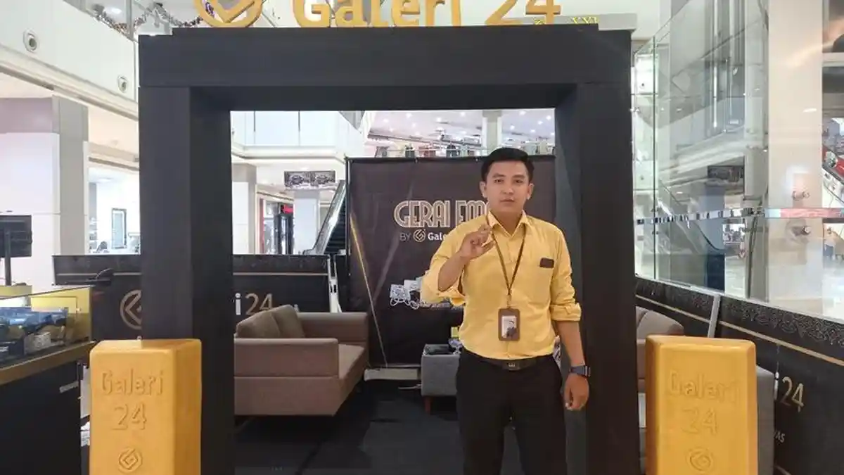 Pameran Emas Galeri 24 di Mal Boemi Kedaton Banjir Promo