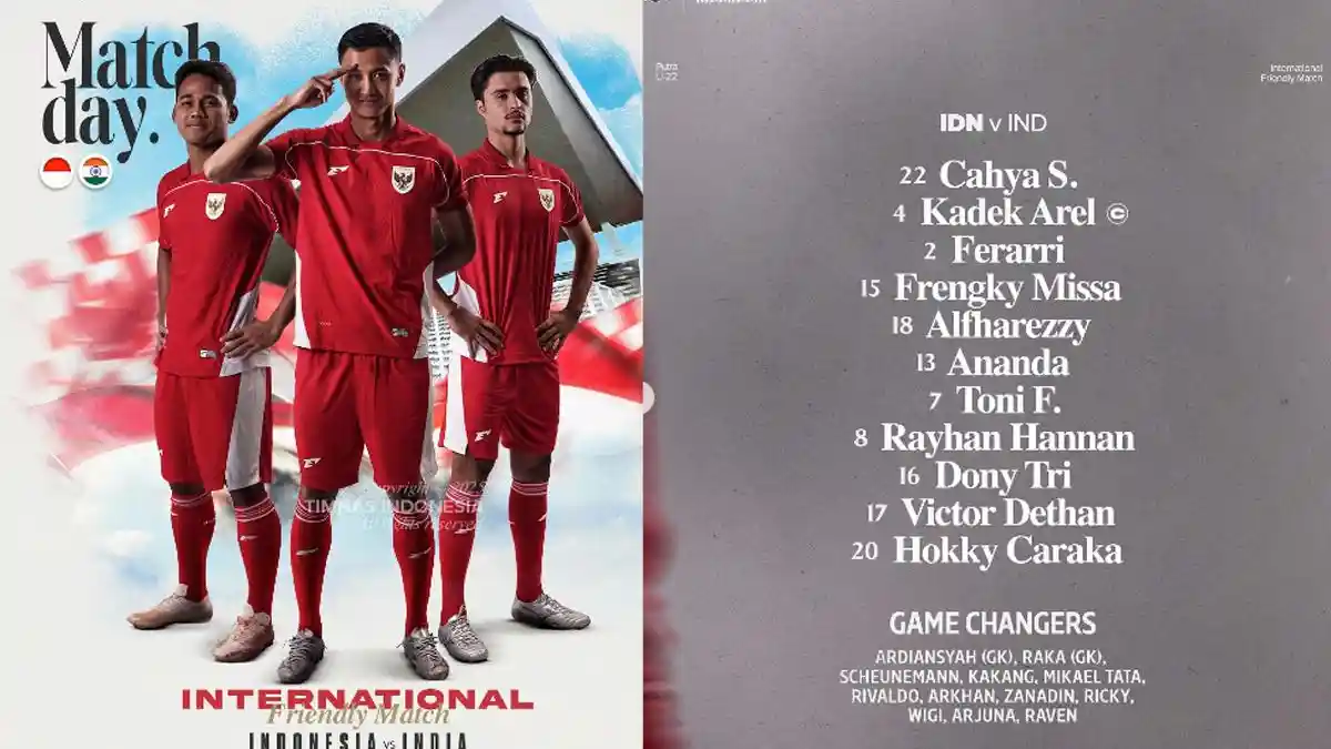 Link Nobar Timnas U23 Indonesia vs India Lewat Streaming Vidio, Indosiar Malam Ini Pukul 20.00 WIB