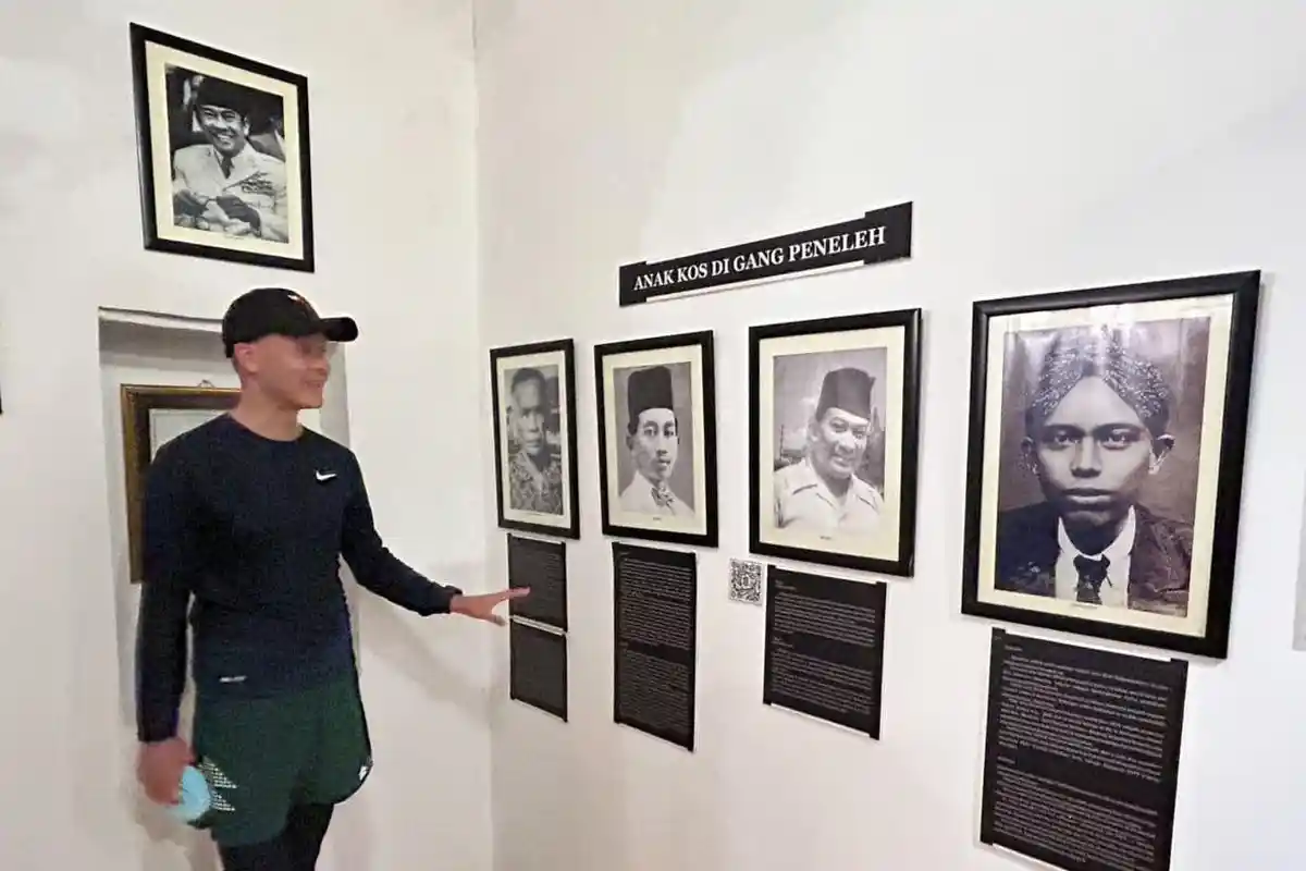 Ganjar Pranowo Napak Tilas ke Rumah Kelahiran Bung Karno